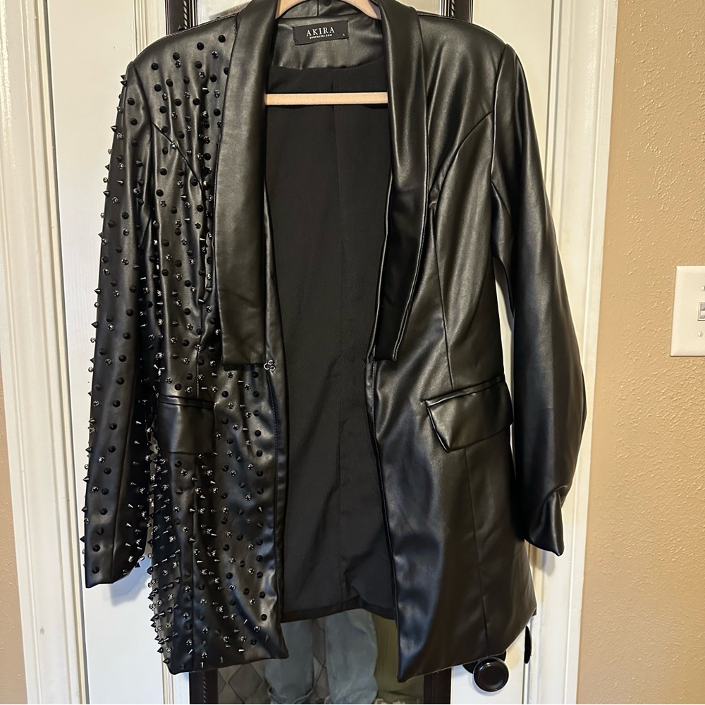 AKIRA Embellished Blazer